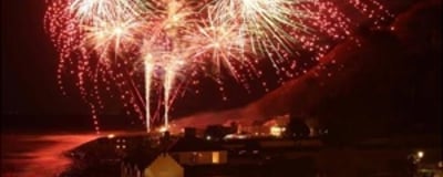 Large Public Bonfire Night Event