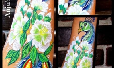 London's best review received Face Painter.