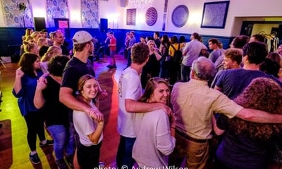 Ceilidh up to three hours long finishing by midnight.