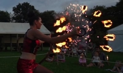 Captivating Fire Show (family friendly) 