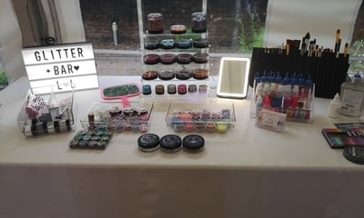 Face painting/ glitter bar/ glitter tattoos for everyone!!!