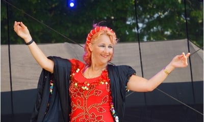 Sarah Swirled Belly Dance