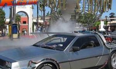 BTTF Car Delorean Time Machine Hire