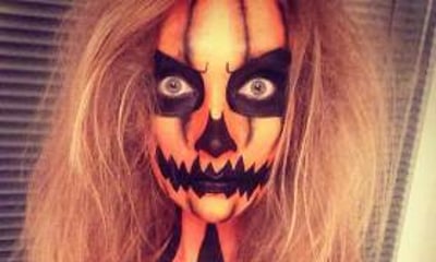 Happy Husky Face Painting