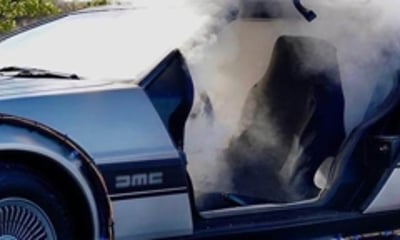 Back To The Future Delorean Time Machine Car Hire