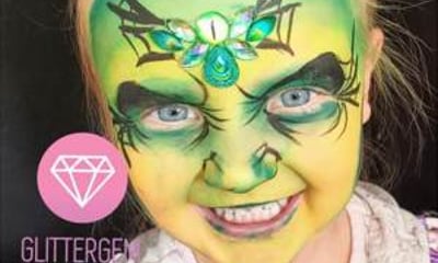 Glittergem face and body Art