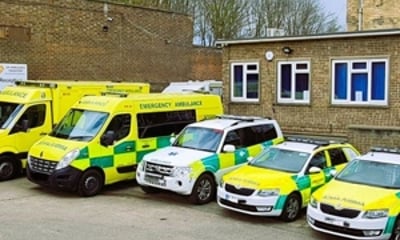 UK Ambulance transport