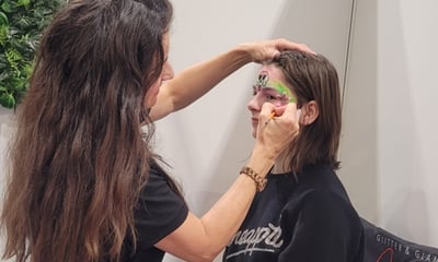 Cherry Face Painting Glasgow