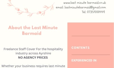 The Last Minute Barmaid