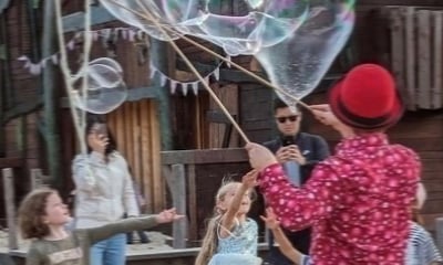 Amazingly Exciting Gigantic Bubbles and Circus Performer Package