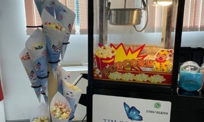 Unlimited Popcorn and Candy Floss