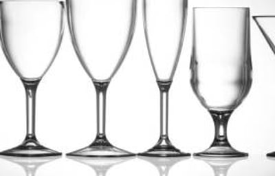 Reusable Stemmed Wineglasses