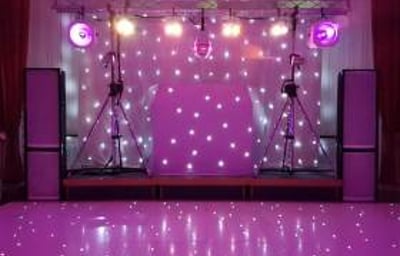 White Gold Rig with mirrorball 2