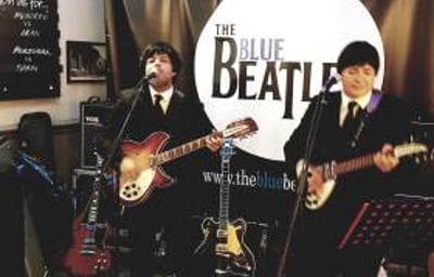 The Blue Beatles Duo - Scott & Jon - Chesterfield suits