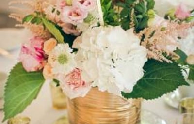 Low Wedding Centrepiece