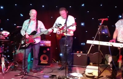 We also play as a 4 piece band