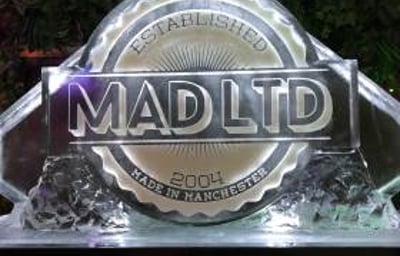 Mad Logo Double Ice Luge