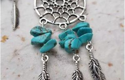 Gemstone Dream catcher jewellery 
