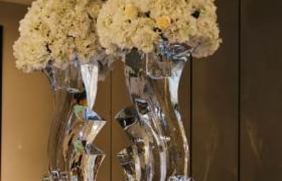 Ice Carvings Wedding Displays 