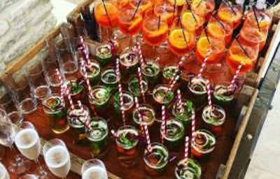 20oz Reserva wine, 10oz hiballs, Reserva flutes