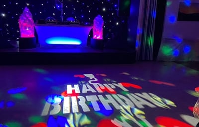 Happy Birthday Lighting