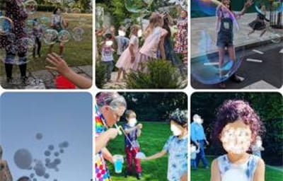 Bubbleology is the science of bubbles!