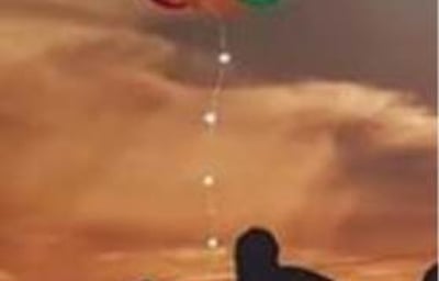 Autumn leaves bubble