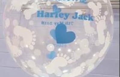 Feet bubble personalised