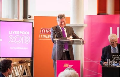 Hosting 'Round-The-World' Clipper Race launch at the Tate Liverpool.