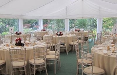 9m wide marquee