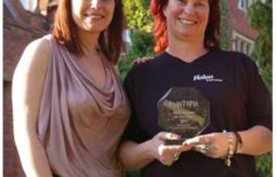 Helen Elvins & Model - Leanne