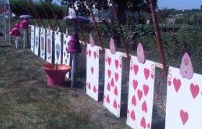 Alice in Wonderland themed party