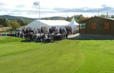 Clubhouse Cafe with marquee