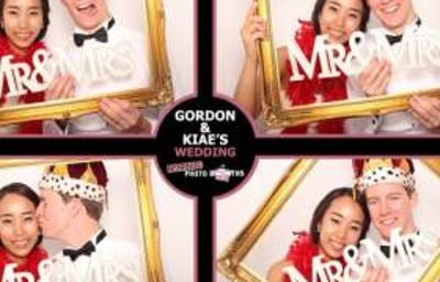 White background Photo Booth