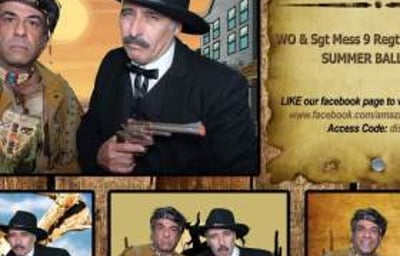 Wild West Themed Photo Booth