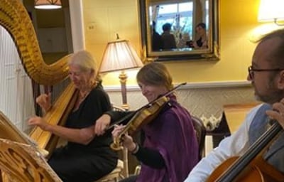 Hodsock Priory with the Harp Trio