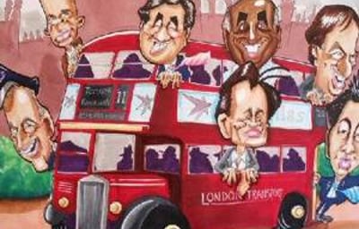 Routemaster Caricature
