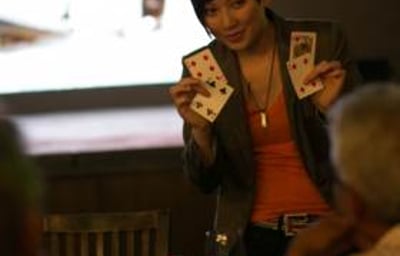 Close up Walk about Magic.