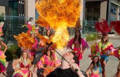 Fire Samba Show! High Octane, captivating and very hot!