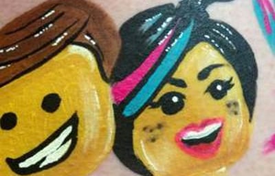 Lego Face Paint 