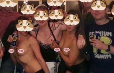 Topless Waitresses 3