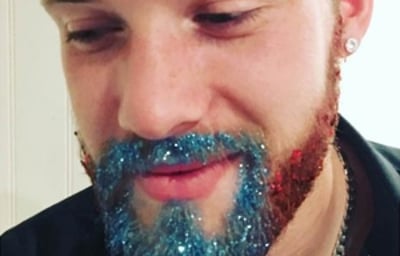 glitters face painting