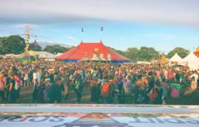 Mimi roof Glastonbury