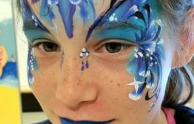 Blue Flower Princess