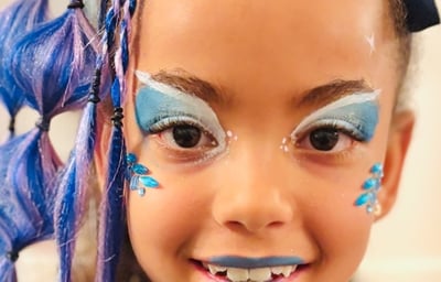 Bubble Braids & Facepainte