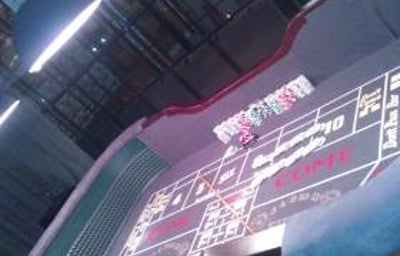 UK Croupier Craps Table