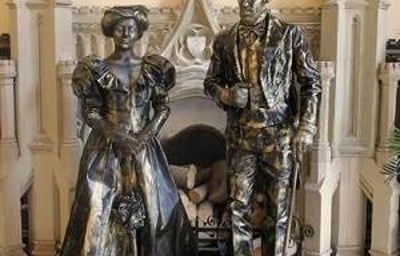 Victorian lady and gent