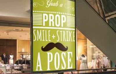 Shopping Centre Advertisement