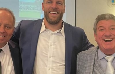 Austin Knight & Harry Redknapp.