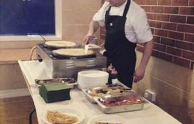 Crepes at a Private 40th